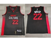 Miami #22 Jimmy Butler Black Nike 2023-24 City Edition Swingman Jersey