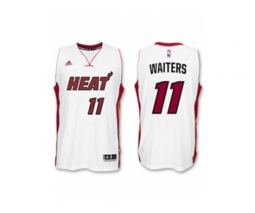 Miami Heat #11 Dion Waiters White Stitched Swingman Jersey