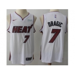 Nike Miami Heat #7 Goran Dragic White NBA Swingman Association Edition Jersey