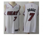 Nike Miami Heat #7 Goran Dragic White NBA Swingman Association Edition Jersey