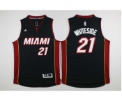 nba jersey miami heat #21 whiteside black[2016 new]