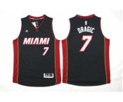 nba jersey miami heat #7 dragic black[2016 new]