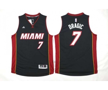 nba jersey miami heat #7 dragic black[2016 new]