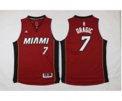 nba jersey miami heat #7 dragic red[2016 new]