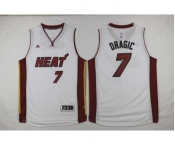 nba jersey miami heat #7 dragic white[2016 new]