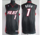 nba miami heat 1# bosh black