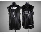 nba miami heat 1# bosh black(new)