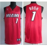 nba miami heat 1# bosh red