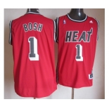 nba miami heat #1 bosh red[m&n]