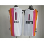 nba miami heat #1 bosh white[2012 new][miami]