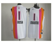 nba miami heat #1 bosh white[2012 new][miami]