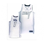 nba miami heat #1 bosh white