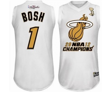 nba miami heat #1 bosh white[champions]