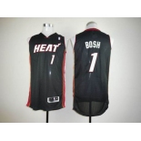 nba miami heat #1 chris bosh black[revolution 30]