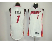 nba miami heat #1 chris bosh white[revolution 30]