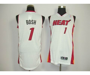 nba miami heat #1 chris bosh white[revolution 30]