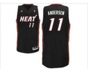 nba miami heat #11 andersen black[revolution 30 silver]