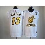 nba miami heat #13 miller white[2012 champions]