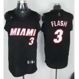 nba miami heat #3 flash  black