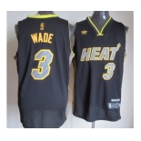 nba miami heat #3 wade black[2013 new]