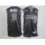 nba miami heat #3 wade black(full black)[miami]