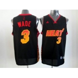 nba miami heat #3 wade black[limited edition-2]