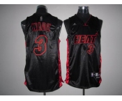 nba miami heat #3 wade black(new)