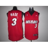 nba miami heat #3 wade red(fans edition)