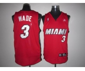 nba miami heat #3 wade red(fans edition)