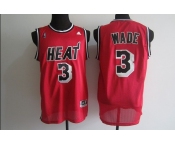 nba miami heat #3 wade red[m&n]