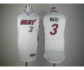 nba miami heat #3 wade white[revolution 30]