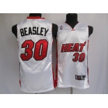 nba miami heat #30 beasley  white