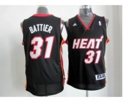 nba miami heat #31 battier black[revolution 30 swingman]