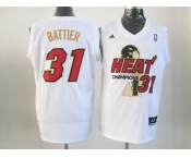 nba miami heat #31 battier white[2012 champions-1]