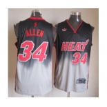 nba miami heat #34 allen black-grey[2012 limited]