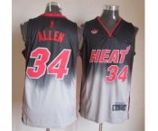 nba miami heat #34 allen black-grey[2012 limited]