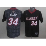 nba miami heat #34 allen black-grey[2014 new]