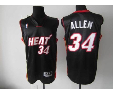 nba miami heat #34 allen black