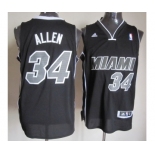 nba miami heat #34 allen black[revolution 30 swingman 2013 new]