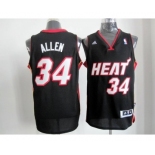 nba miami heat #34 allen black[revolution 30 swingman]