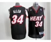 nba miami heat #34 allen black[revolution 30 swingman]