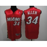 nba miami heat #34 allen red