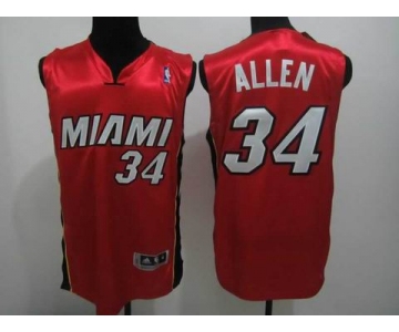 nba miami heat #34 allen red