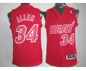 nba miami heat #34 allen red[fullred]