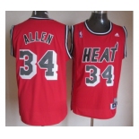 nba miami heat #34 allen red[m&n]