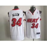 nba miami heat #34 allen white[revolution 30 swingman]