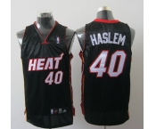 nba miami heat #40 haslem black