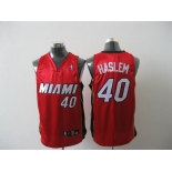 nba miami heat #40 haslem red