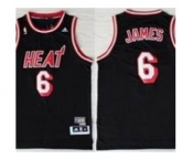 nba miami heat #6 james black m&n