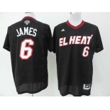 nba miami heat #6 james black[2014 new]